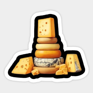 Cheese Vintage Since Retro Cow Milk Sticker